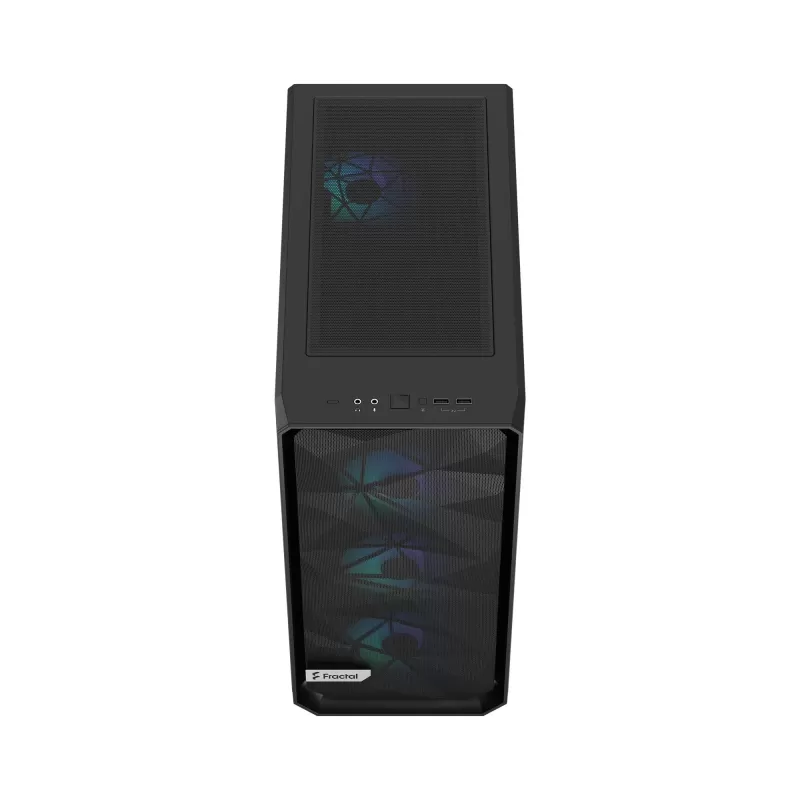 Case Fractal Design Meshify 2 Compact Lite RGB black TG Light tint ATX