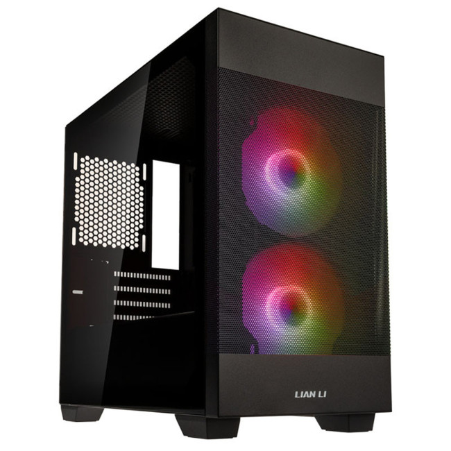 Корпус Lancool 205M MESH черный Case Micro ATX