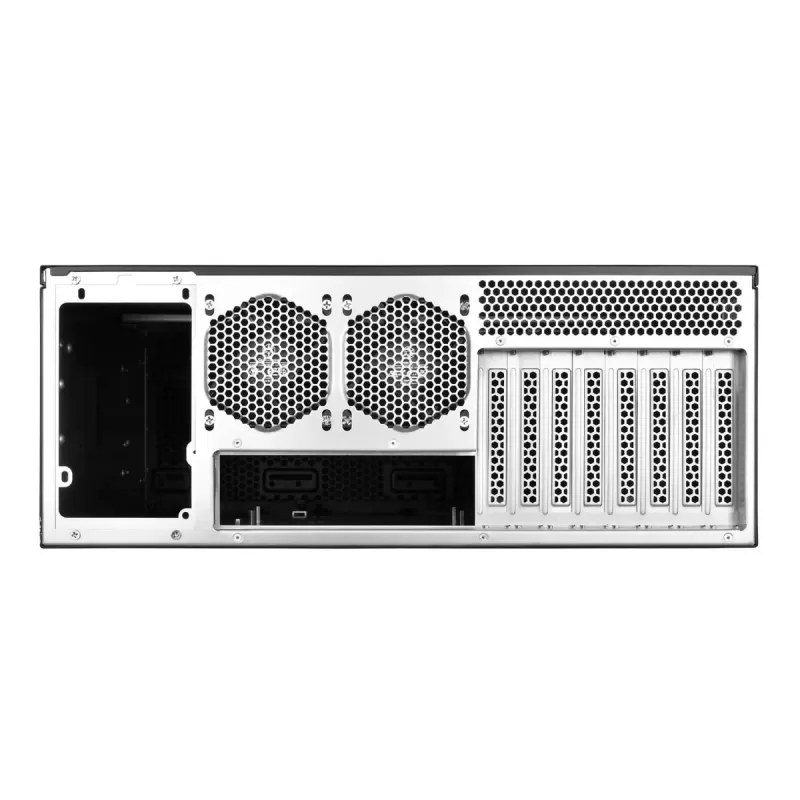 מארז SilverStone RM44 4U Rackmount Server Chassis 4U צבע שחור