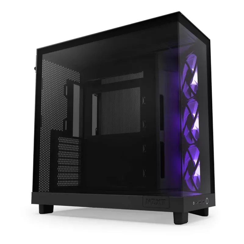 Case NZXT H6 Flow RGB black ATX Case NZXT H6 Flow RGB black ATX