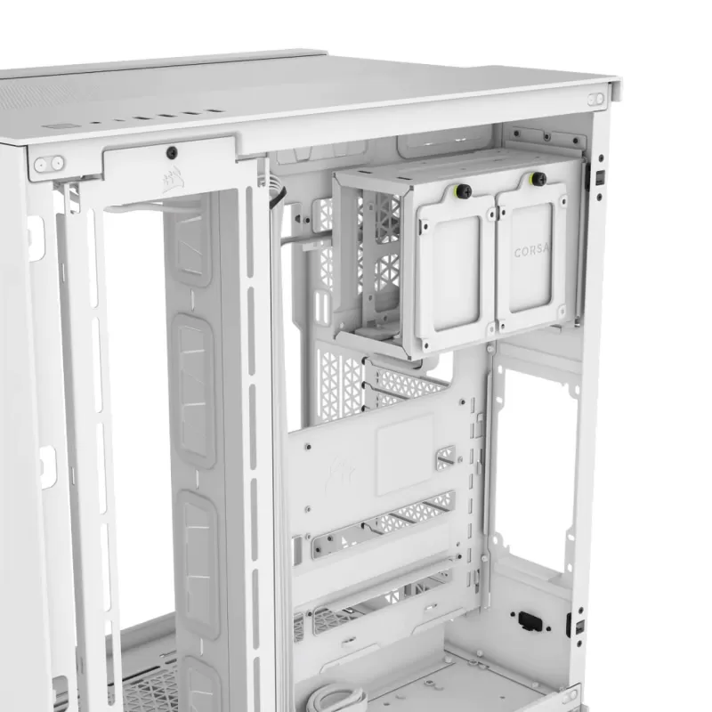 מארז Corsair 6500D AIRFLOW Mid-Tower Dual Chamber - לבן ATX