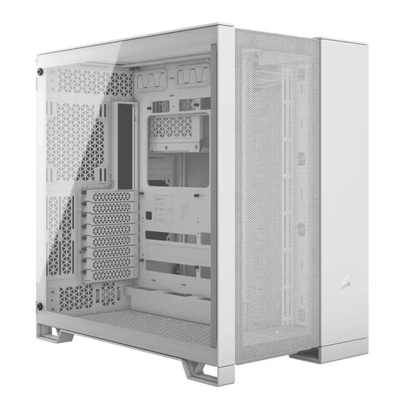 מארז Corsair 6500D AIRFLOW Mid-Tower Dual Chamber - לבן ATX