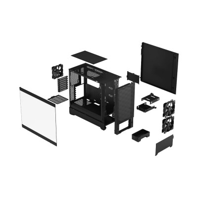 Корпус Fractal Design Pop Air черный TG Clear Tint ATX Корпус Fractal Design Pop Air черный TG Clear Tint ATX