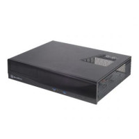 Корпус SilverStone HTPC Milo Slim ML03 USB3.0 черный Mini Tower