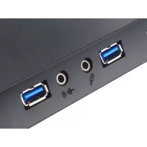 מארז SilverStone HTPC Milo Slim ML03 USB3.0 שחור Mini Tower