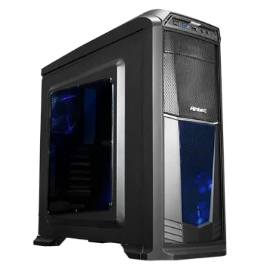 מארז Antec GX330 Window Black Mid Tower צבע שחור