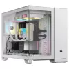 מארז Corsair 2500X RGB לבן Micro ATX מארז Corsair 2500X RGB לבן Micro ATX