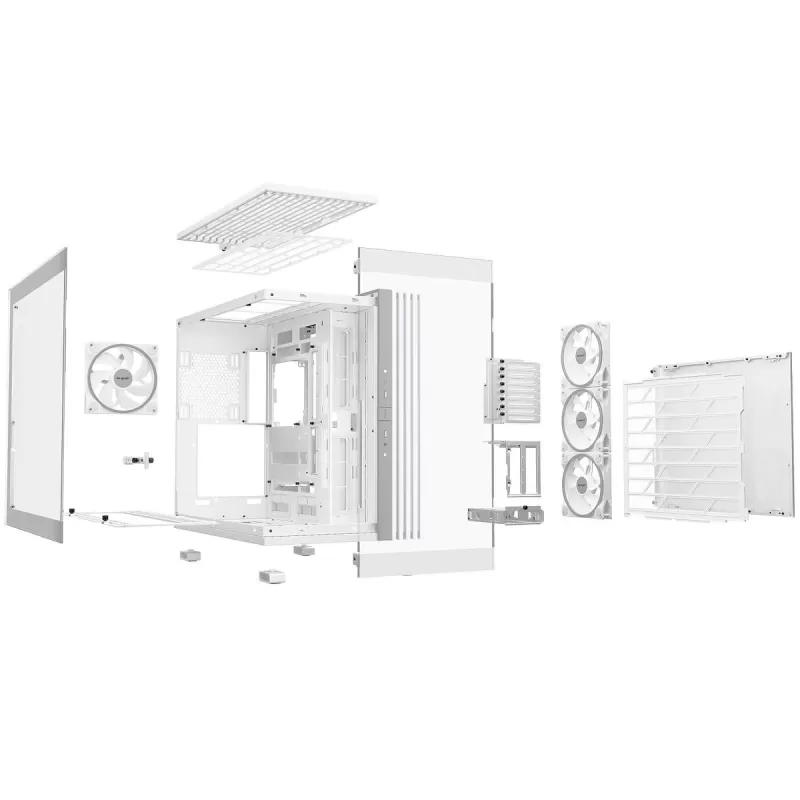 מארז be quiet! LIGHT BASE 900 FX לבן ATX