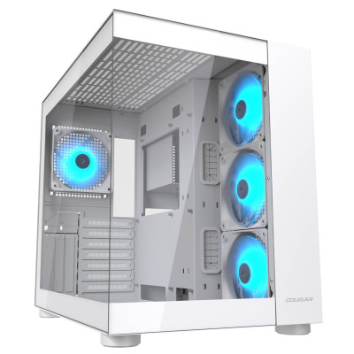 מארז COUGAR FV150 RGB לבן Mid Tower.. מארז COUGAR FV150 RGB לבן Mid Tower..