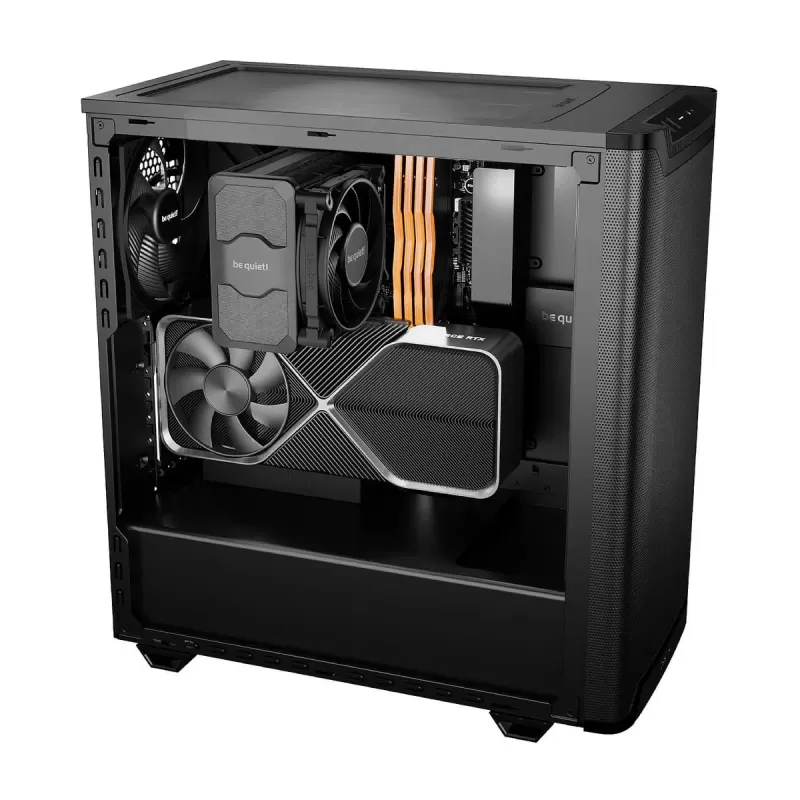 מארז be quiet! PURE BASE 501 Airflow Window Mid Tower צבע שחור