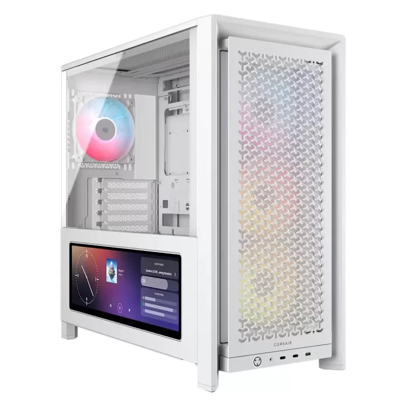 Computer Case Corsair FRAME 4000D RS ARGB Premium white Mid Tower Mid Tower Computer Case Corsair FRAME 4000D RS ARGB Premium white Mid Tower Mid Tower