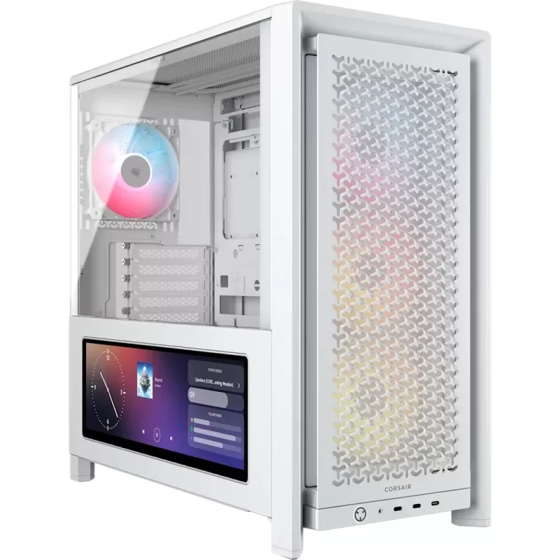 Computer Case Corsair FRAME 4000D RS ARGB Premium white Mid Tower Mid Tower Computer Case Corsair FRAME 4000D RS ARGB Premium white Mid Tower Mid Tower