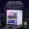 Computer Case Corsair FRAME 4000D RS ARGB Premium white Mid Tower Mid Tower Computer Case Corsair FRAME 4000D RS ARGB Premium white Mid Tower Mid Tower