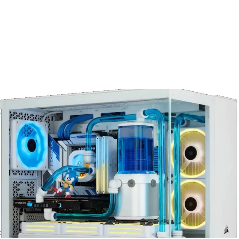 Корпус Corsair 6500X - Dual-Chamber white Mid Tower Корпус Corsair 6500X - Dual-Chamber white Mid Tower