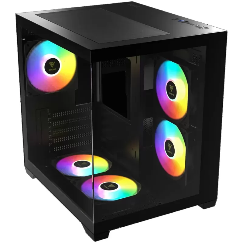 Корпус Gamdias AURA GC101M black Micro ATX
