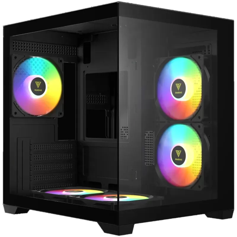 Корпус Gamdias AURA GC101M black Micro ATX