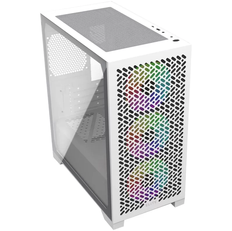 Case Cooler Master Elite 302 white Mini Tower