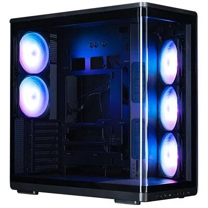 Case Zalman ZALMAN P60 Black ATX Mid Tower PC Case, AF120RIAF120 (GA) Color:black