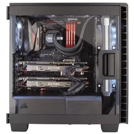 מארז Corsair 400C שחור Mid Tower