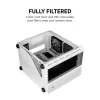 Case Corsair Crystal Series 280X Tempered Glass white SMALL CASE
