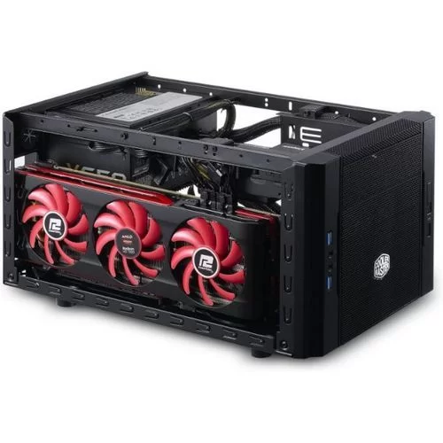 Case Cooler Master ELITE 130 Mini ITX Color:black Case Cooler Master ELITE 130 Mini ITX Color:black