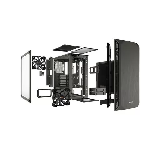 מארז be quiet! PURE BASE 500 Window שחור, אפור Mid Tower