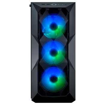 Case Cooler Master MASTERBOX TD500 CRYSTAL Mid Tower Color:black Case Cooler Master MASTERBOX TD500 CRYSTAL Mid Tower Color:black