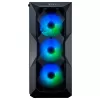 מארז Cooler Master MASTERBOX TD500 CRYSTAL Mid Tower צבע שחור