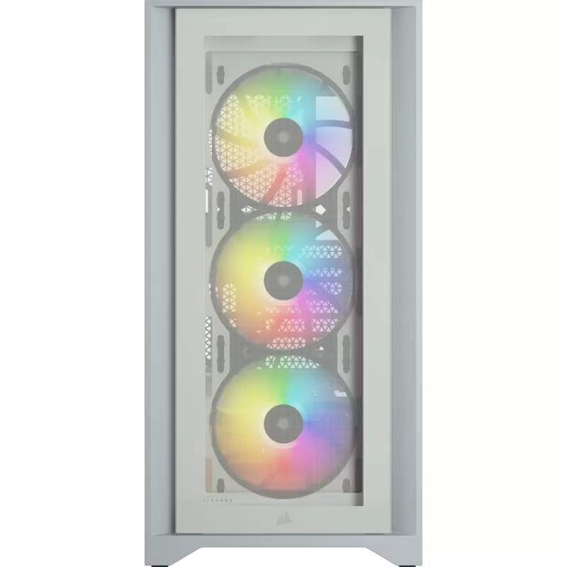 Корпус Corsair iCUE 4000X RGB Tempered Glass white Mid Tower Корпус Corsair iCUE 4000X RGB Tempered Glass white Mid Tower