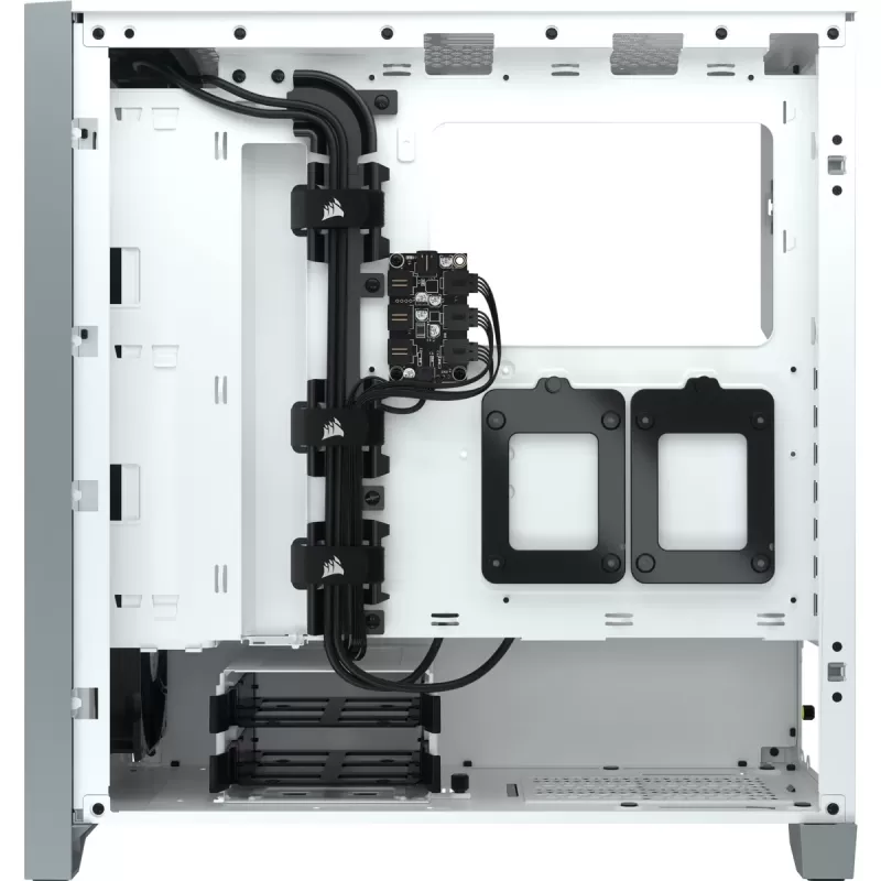Корпус Corsair iCUE 4000X RGB Tempered Glass white Mid Tower Корпус Corsair iCUE 4000X RGB Tempered Glass white Mid Tower