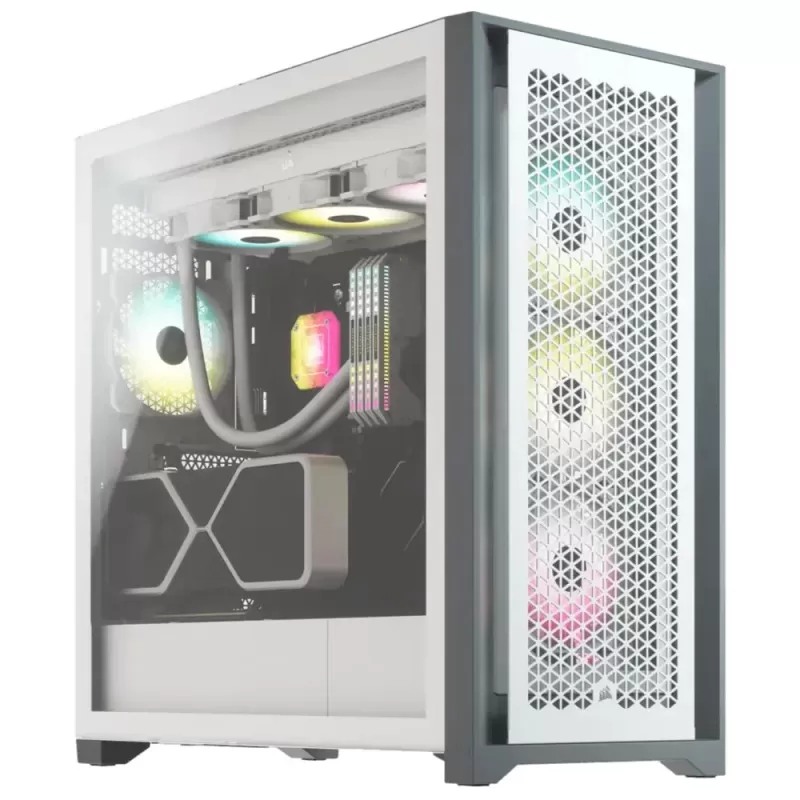 Корпус Corsair 5000D AIRFLOW Tempered Glass white Mid Tower