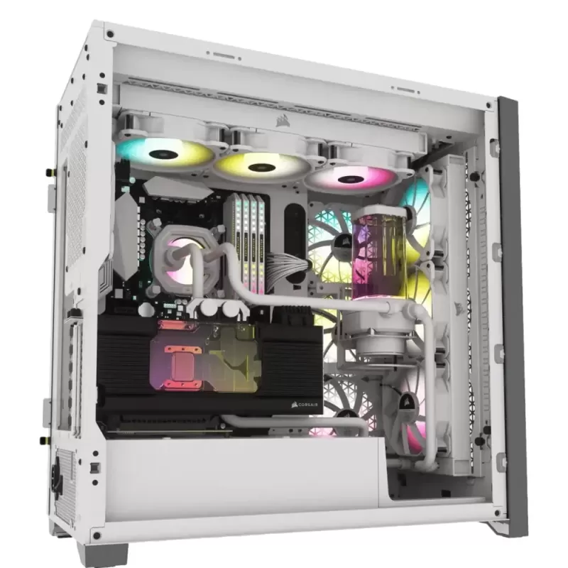 Корпус Corsair 5000D AIRFLOW Tempered Glass white Mid Tower