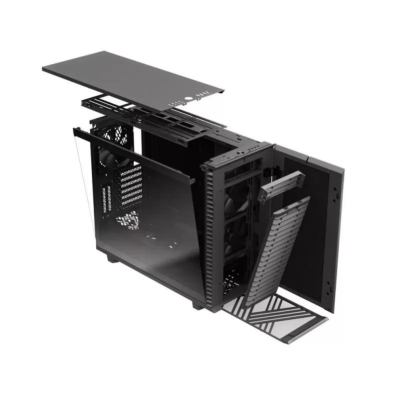 Корпус Fractal Design Define 7 Light Tempered Glass gray Mid Tower