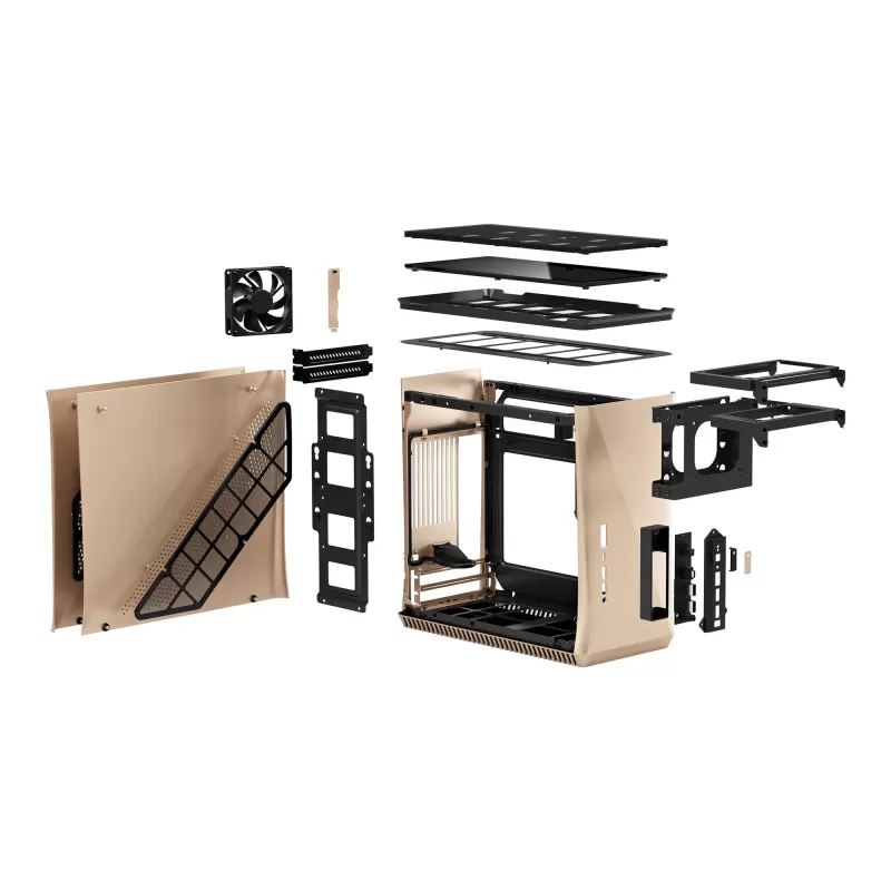 מארז Fractal Design Era ITX זהב Mini Tower