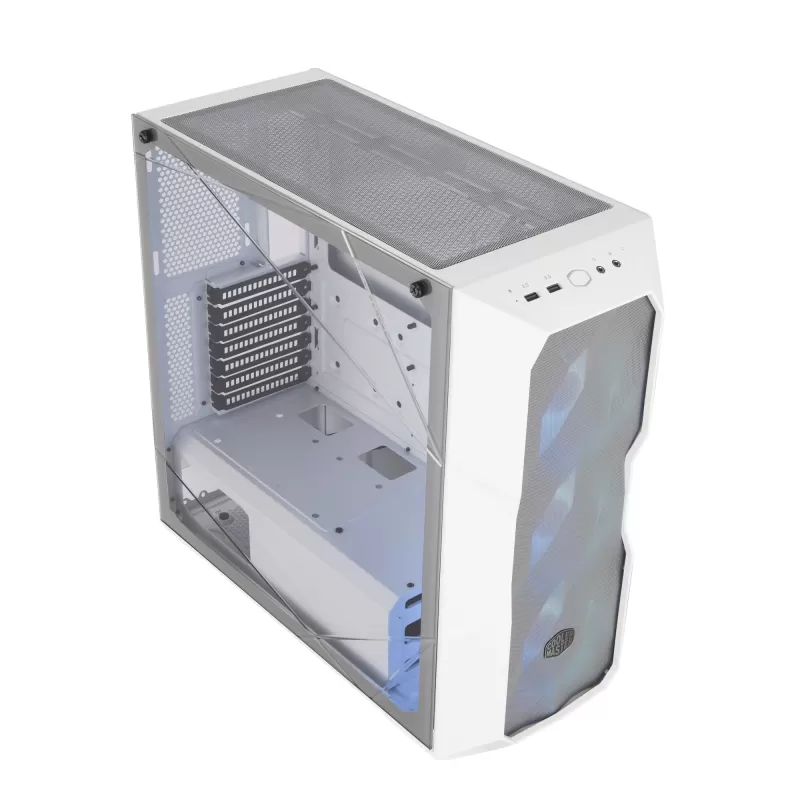 Case Cooler Master MASTERBOX TD500 MESH with controller white Mid Tower