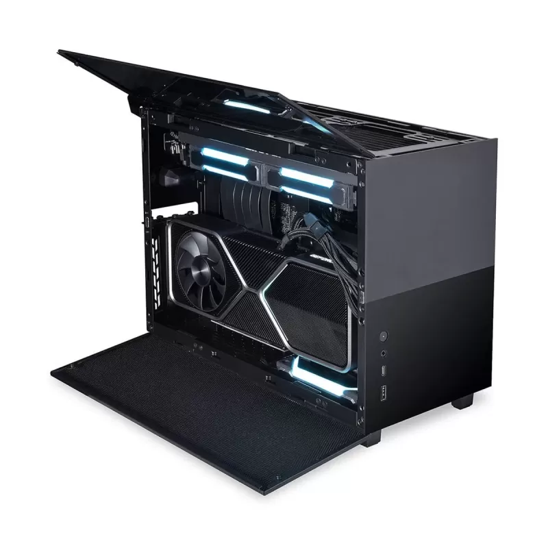 Case LIAN-LI Q58 black Mini-ITX