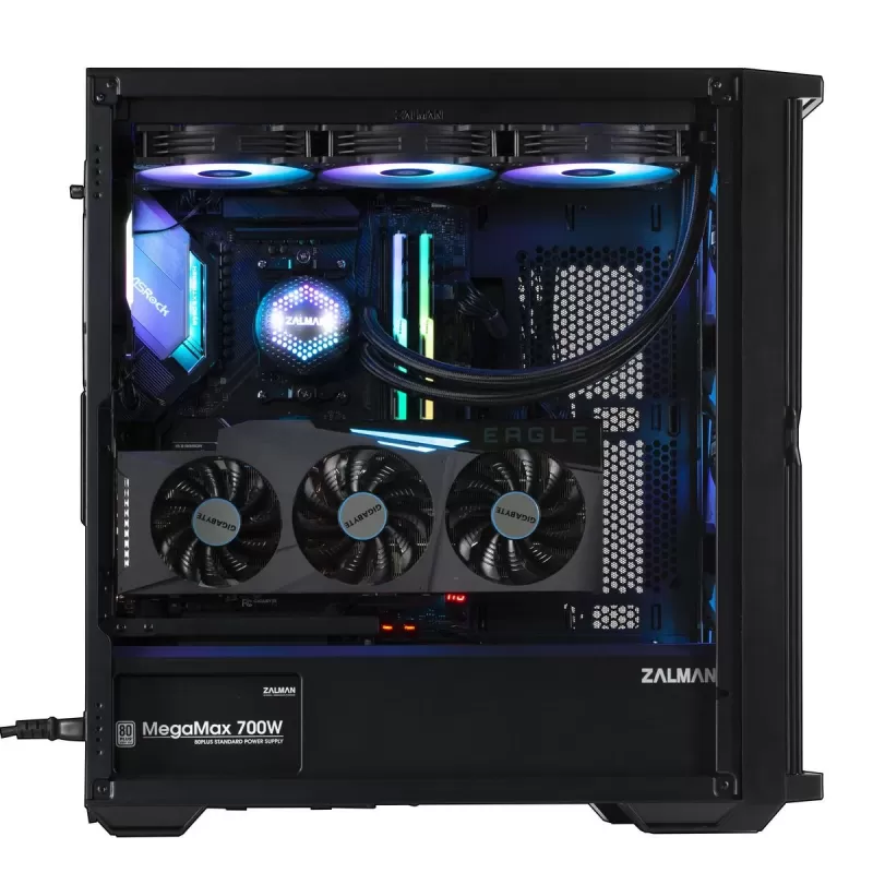 מארז Zalman Z10 PLUS Mid Tower צבע שחור מארז Zalman Z10 PLUS Mid Tower צבע שחור