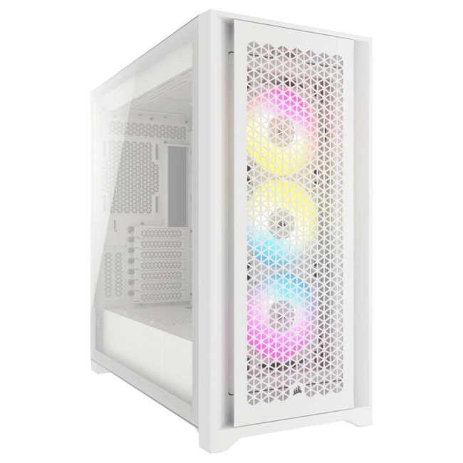 Корпус Corsair iCUE 5000D RGB AIRFLOW - белый Mid-Tower