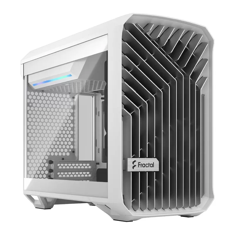 מארז Fractal Design מארז Torrent Nano לבן TG Clear Tint Mini Tower