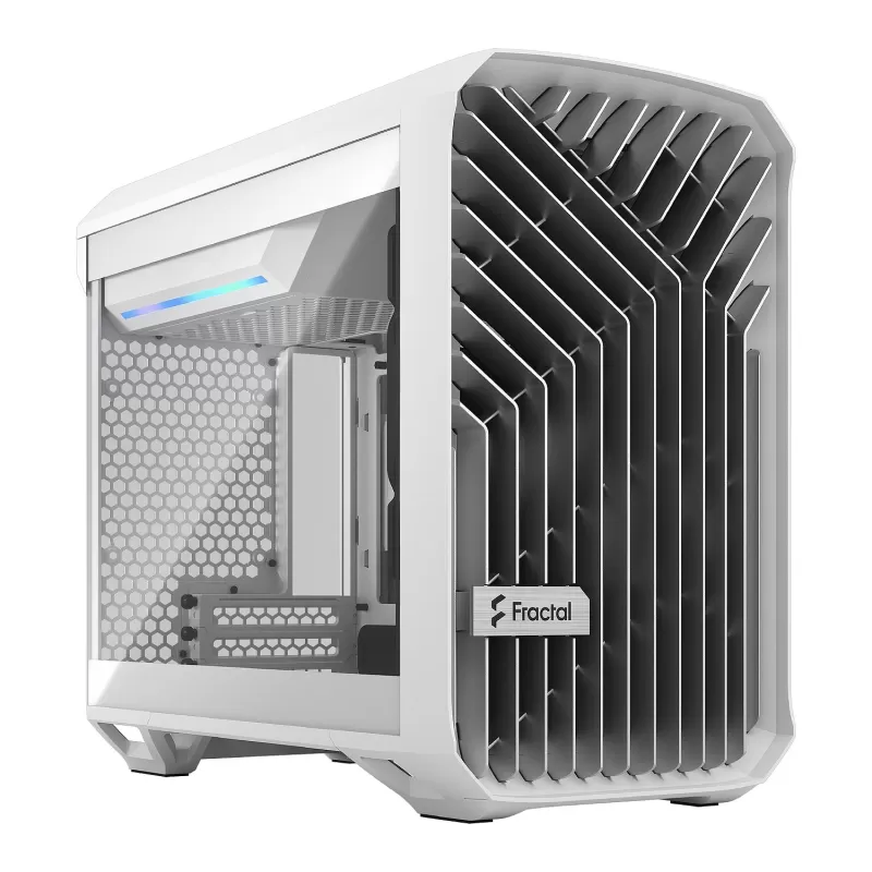 מארז Fractal Design מארז Torrent Nano לבן TG Clear Tint Mini Tower