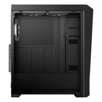 Case IPPON Ippon case Tempered glass 3X 120 Rainbow fans ATX Color:black