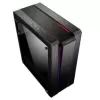 Case IPPON Ippon case Tempered glass 3X 120 Rainbow fans ATX Color:black