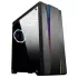 Case IPPON Ippon case Tempered glass 3X 120 Rainbow fans ATX Color:black