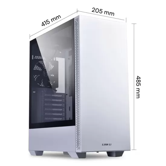 Корпус Lancool 205 white Case ATX Корпус Lancool 205 white Case ATX