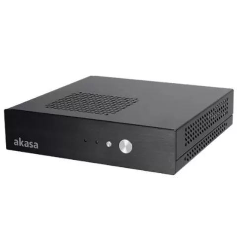 מארז Akasa Cypher Thin Mini ITX Tiny SFF SFF צבע שחור