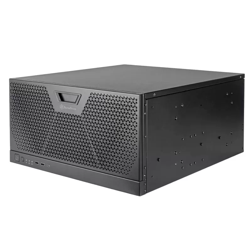 מארז SilverStone RM51 5U Rackmount Server Chassis 5U צבע שחור