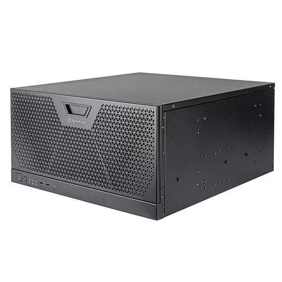 מארז SilverStone RM51 5U Rackmount Server Chassis 5U צבע שחור