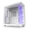 Корпус NZXT H6 Flow RGB white Mini Tower