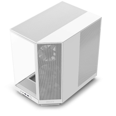 Case NZXT H6 Flow RGB white Mini Tower Case NZXT H6 Flow RGB white Mini Tower
