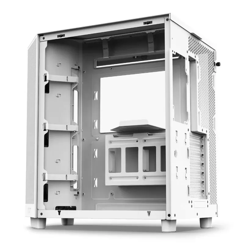 Корпус NZXT H6 Flow RGB white Mini Tower